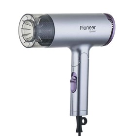 

Фен Pioneer HD-1400, 1400 Вт, 2 скорости, 2 режима, серебристо-сиреневый