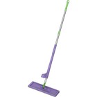 Швабра для мытья пола ORION 1104, прямоугольная, 130 см, цвет фиолетовый-зелёный - фото 9868857