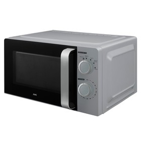 Микроволновая печь JVC JK-MW140M, 700 Вт, 20 л, 6 уровней мощности, серебристая 9161143