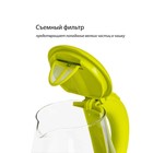 Чайник электрический Econ ECO-1739KE, 2200 Вт, стекло, 1,7 л, цвет лайм - Фото 3
