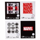 Тетрадь в клетку 24 листа, 4 вида МИКС, обложка мелованный картон, «Мстители» - Фото 4