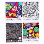 Тетрадь в клетку 24 листа, 4 вида МИКС, обложка мелованный картон, «Мстители» - Фото 4