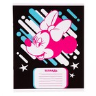 Тетрадь в клетку 24 листа, 4 вида МИКС, обложка мелованный картон, «Минни Маус» - Фото 7