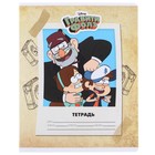 Тетрадь в клетку 24 листа, 5 видов МИКС, обложка мелованный картон, «Гравити Фолз» - Фото 9