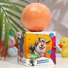 Бомбочка для ванны "Умка", "БУБА", фруктовый микс, оранжевая, 130 г - Фото 1