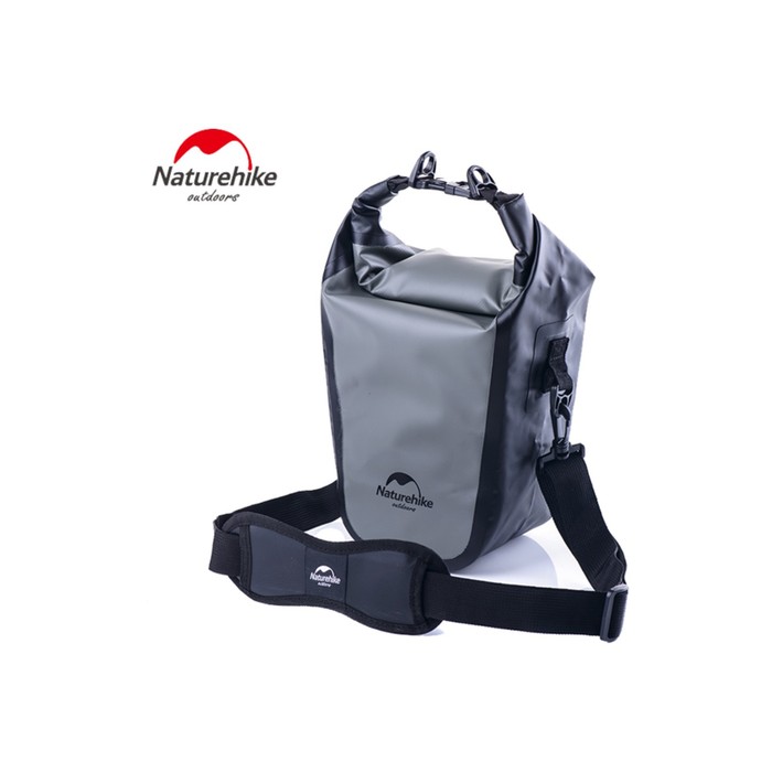 Сумка NATUREHIKE Outdoor Waterproof Camera Bag, 6.72 л, серый, 00376