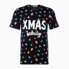 Футболка мужская KAFTAN "Xmas family" р.52, черный - фото 11093230