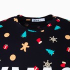 Футболка мужская KAFTAN "Xmas family" р.52, черный - Фото 6