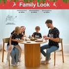Футболка детская KAFTAN "Xmas family" , размер 32 (110-116), цвет чёрный - Фото 12