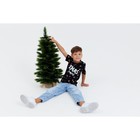 Футболка детская KAFTAN "Xmas family" , размер 32 (110-116), цвет чёрный - Фото 6