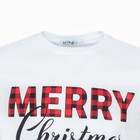 Футболка мужская KAFTAN "Merry Christmas" р.52, белый - Фото 6