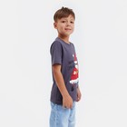 Футболка детская KAFTAN "Xmas family" , размер 34 (122-128), цвет серый - Фото 3
