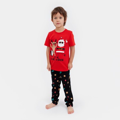 Пижама детская KAFTAN "Cool vibes" , размер 28 (86-92)