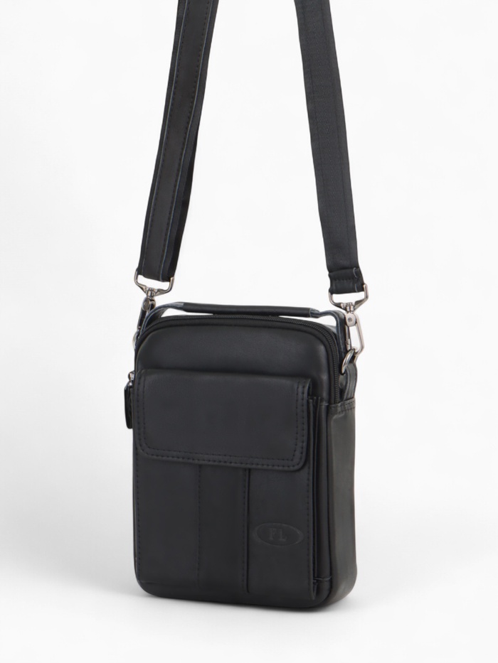 Сумка мужская, Fidelio Largo, чёрная - Фото 1