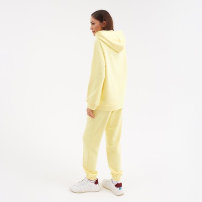 Костюм женский (толстовка, брюки) MIST Create, размер 40-42, жёлтый