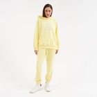 Костюм женский (толстовка  и брюки) MIST Create, р. 48-50, желтый - Фото 2
