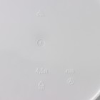 Кашпо для цветов со вставкой «Линель», 4.5 л, d=19 см, h=19 см, пластик, белое - Фото 5