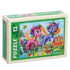 Пазлы «Чудесные единороги №25», 12 элементов 9135389