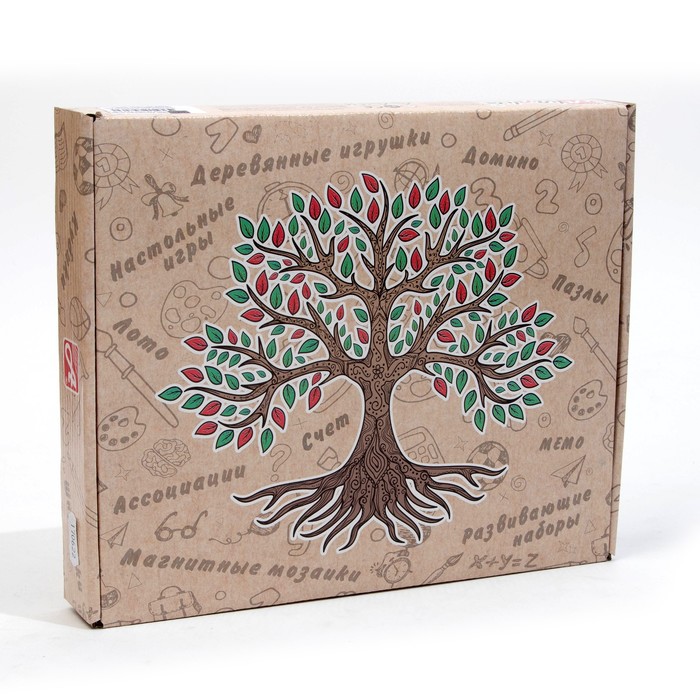 Пазл. Ассоциации. «Ищем слова на одну букву» 60 больших элементов, развивающая игра 55541