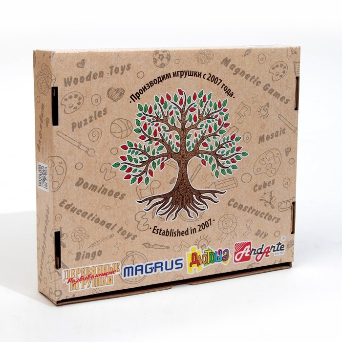 Пазл. Ассоциации. «Подбираем рифмы» 66 больших элементов, развивающая игра 55542