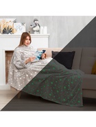 Плед с рукавами светящийся в темноте «Этель. Звезды», 150×200 см - Фото 3