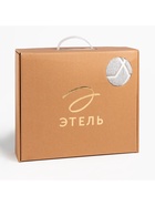 Плед с рукавами светящийся в темноте Этель "Геометрия" 150*200, 100% п/э, корал-флис 220 гр/ - фото 809409438