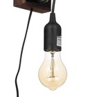 Бра Левая рука E27 60Вт черный/золото 18х18х10 см 9074501