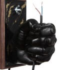 Бра Левая рука E27 60Вт черный/золото 18х18х10 см 9074501