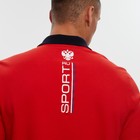 Поло President Sport, размер XS, цвет красный - Фото 5