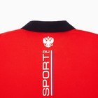 Поло President Sport, размер L, цвет красный - фото 6655950