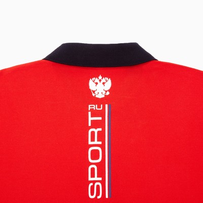 Поло President Sport, размер XL, цвет красный