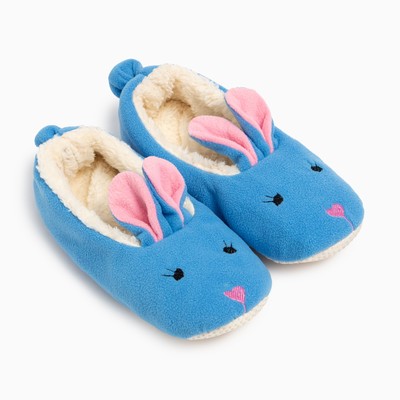 Тапочки женские, цвет голубой, размер 39