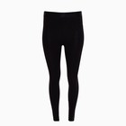 Леггинсы женские спортивные, цвет чёрный, размер 48 9118470