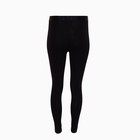 Леггинсы женские спортивные, цвет чёрный, размер 48 9118470
