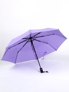 Зонт автоматический «Силуэт», 3 сложения, 8 спиц, R=48/55 см, d=96 см, МИКС - Фото 3