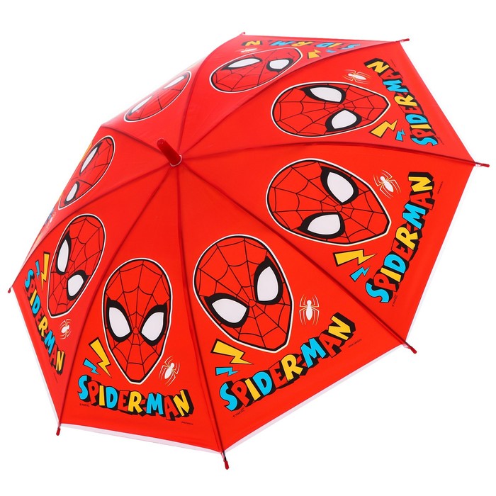 Зонт детский, Человек-паук , 8 спиц d=86 см - фото 1906046246
