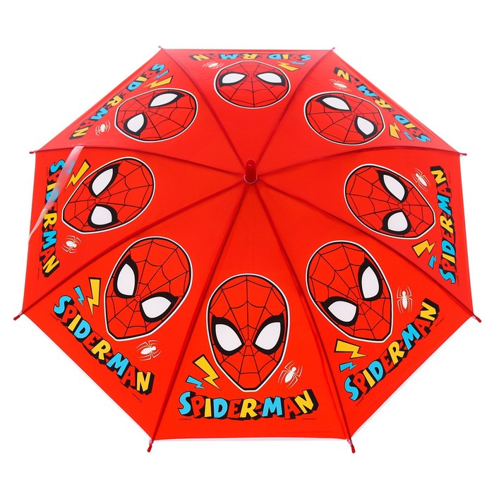 Зонт детский, Человек-паук , 8 спиц d=86 см - фото 1906046249