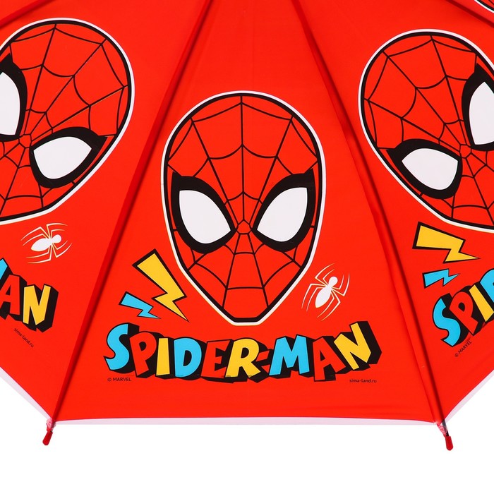 Зонт детский, Человек-паук , 8 спиц d=86 см - фото 1906046250