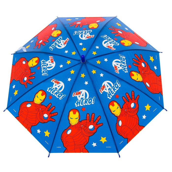 Зонт детский, Мстители , 8 спиц d=86 см - фото 1906046255