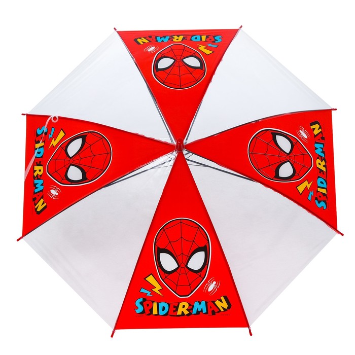 Зонт детский, Человек-паук, 8 спиц d=86 см - фото 1926469699