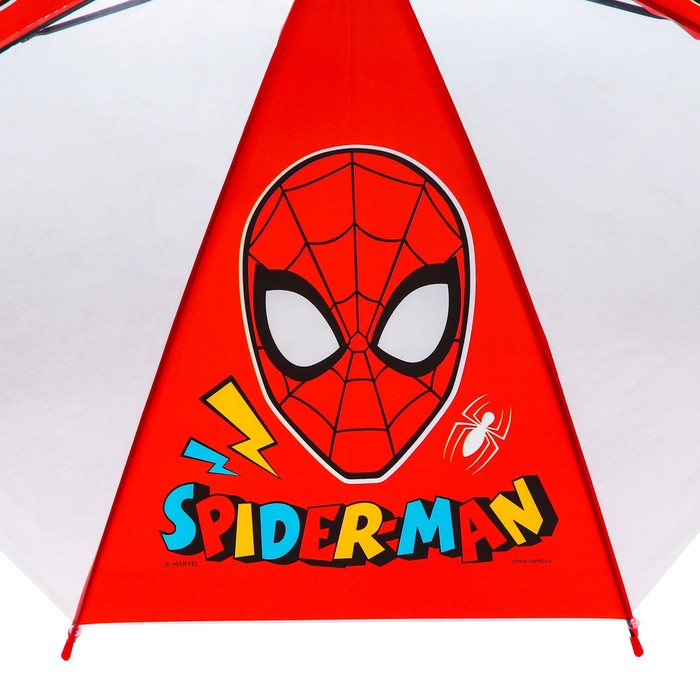 Зонт детский, Человек-паук, 8 спиц d=86 см - фото 1906046270