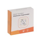 Термометр электронный LTR-08, датчик температуры, датчик влажности, белый - Фото 5