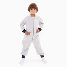 Комбинезон детский, цвет светло-серый, рост 80 см 9192324