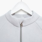 Комбинезон детский, цвет светло-серый, рост 86 см - фото 33674294