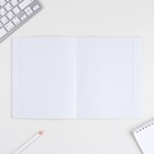 Тетрадь в клетку, 48 л., А5, на скрепке, блок №1 «Шрифтовые яркие» МИКС - Фото 5