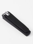 Кусачки книпсер педикюрные, силиконовая ручка, 8.2×2 см, чёрные - Фото 4