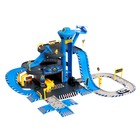 Парковка «Полицейский участок», с металлическими машинкой и вертолётом - фото 24476626