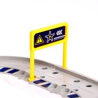 Парковка «Полицейский участок», с металлическими машинкой и вертолётом - фото 24476635