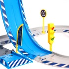 Парковка «Полицейский участок», с металлическими машинкой и вертолётом - фото 24476636