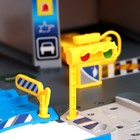 Парковка «Полицейский участок», с металлическими машинкой и вертолётом - фото 24476637